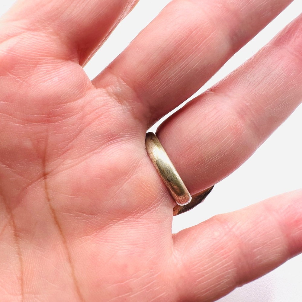 Statement Rainbow Moonstone Sterling Silver Ring - image 6